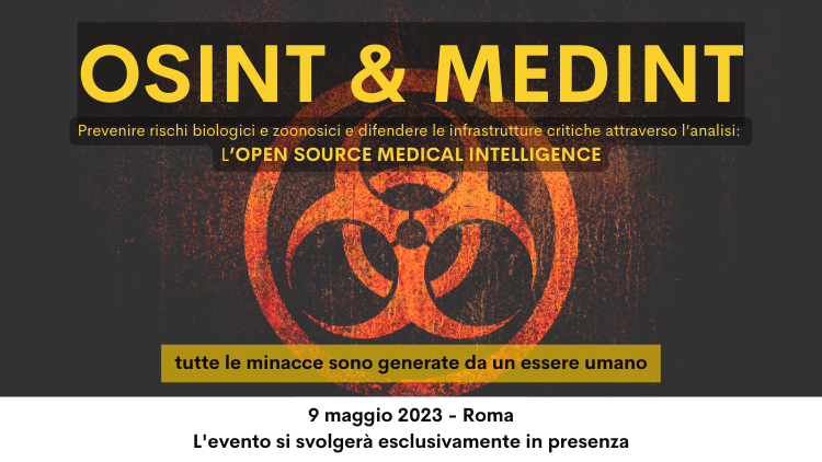 Convegno Internazionale "Open Source Medical Intelligence"